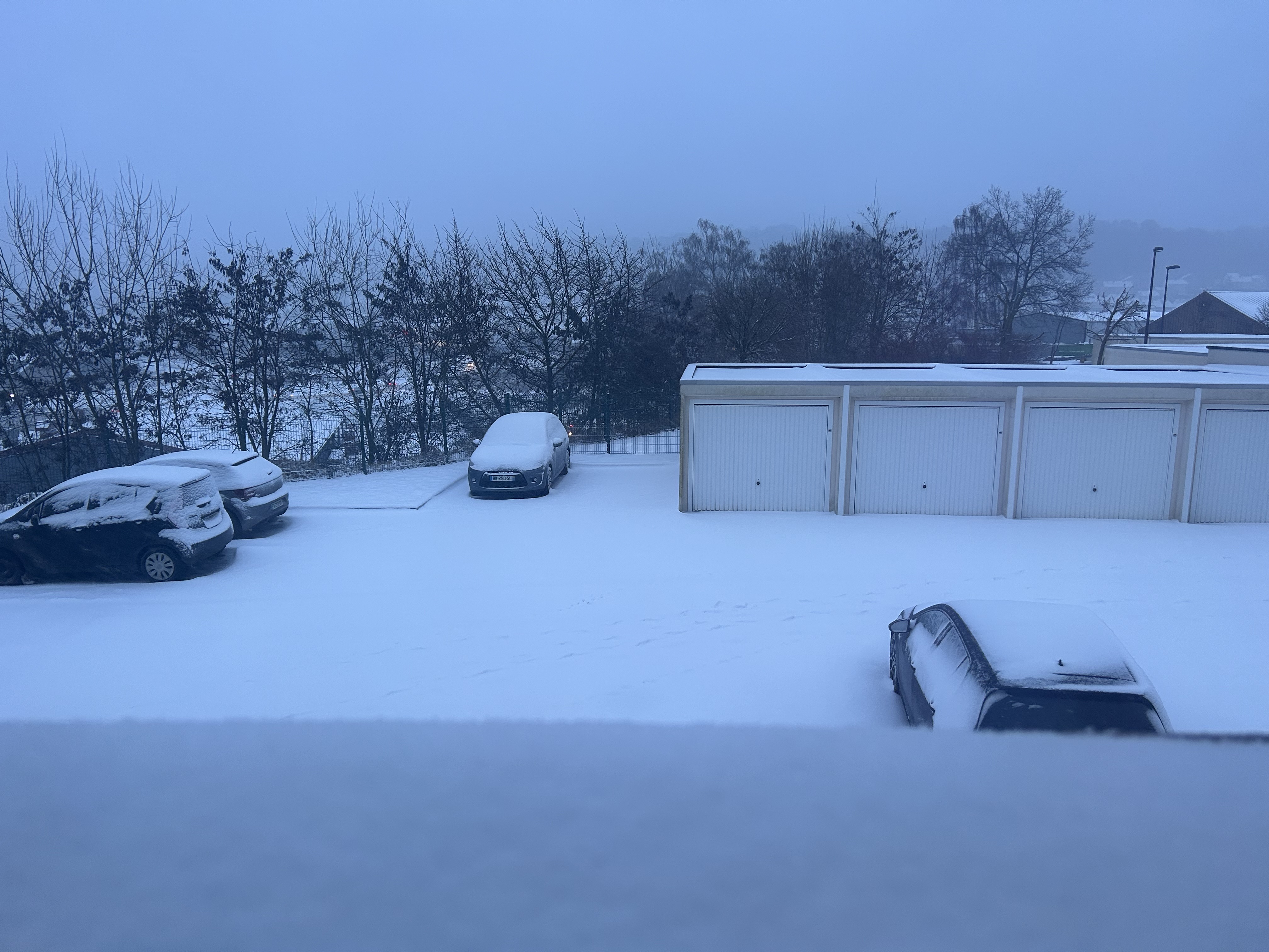 3-5cm de neige