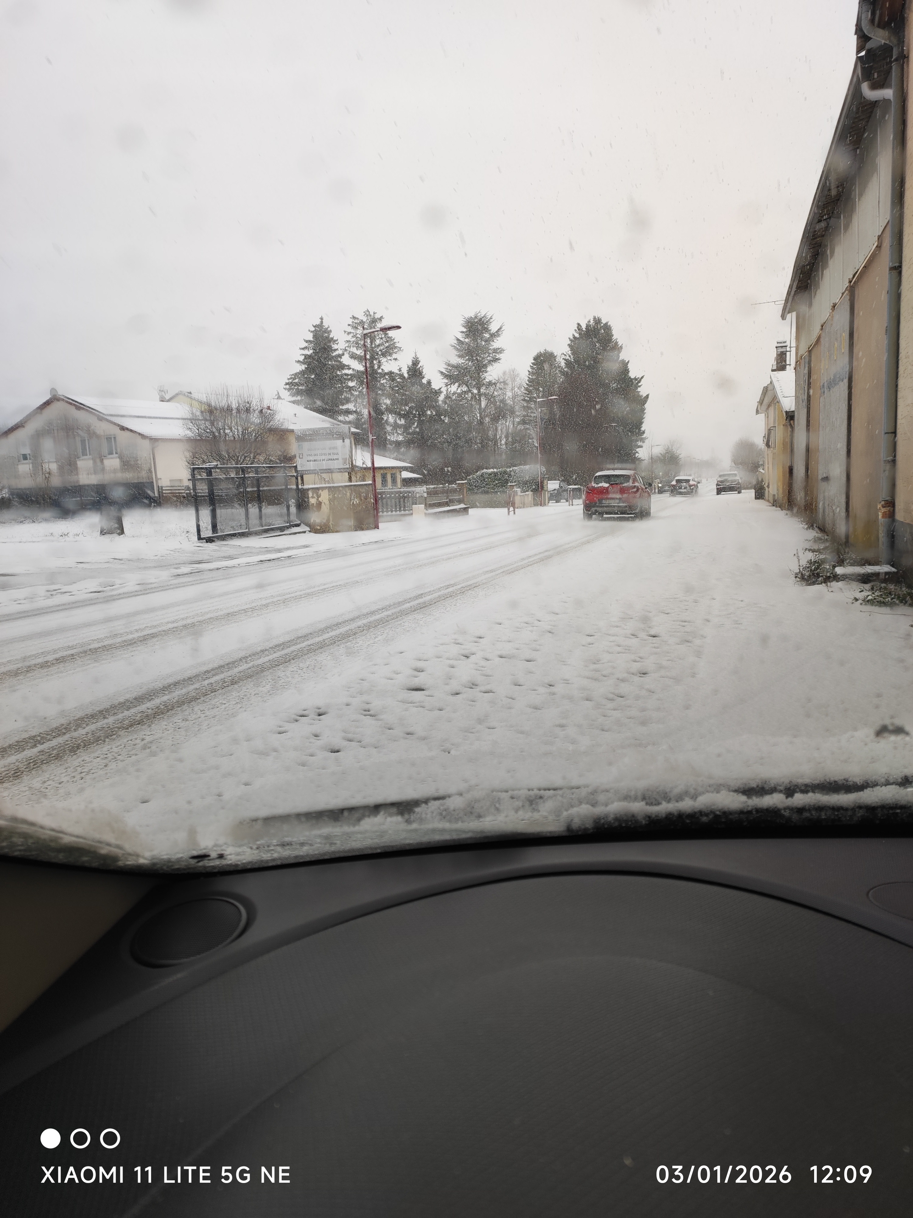 Image illustrant des conditions de Neige_faible_flocons