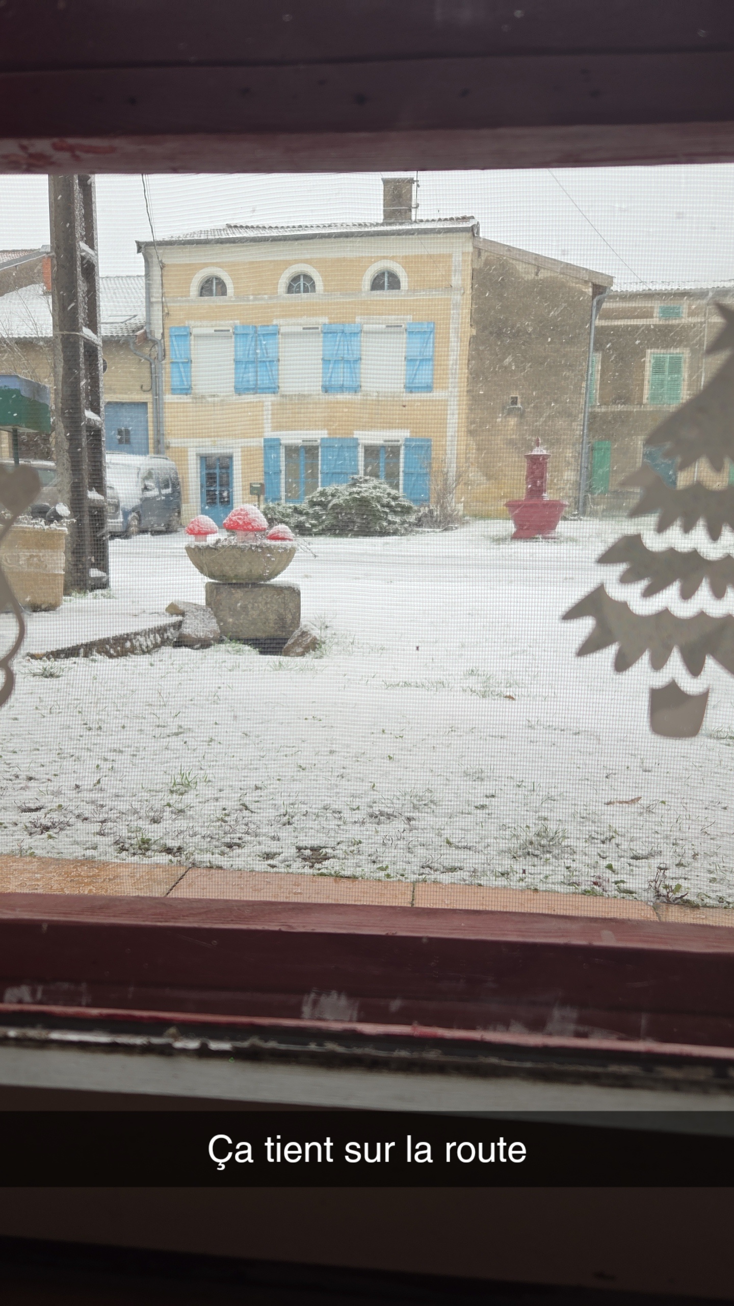 Image illustrant des conditions de Neige_modere_forte