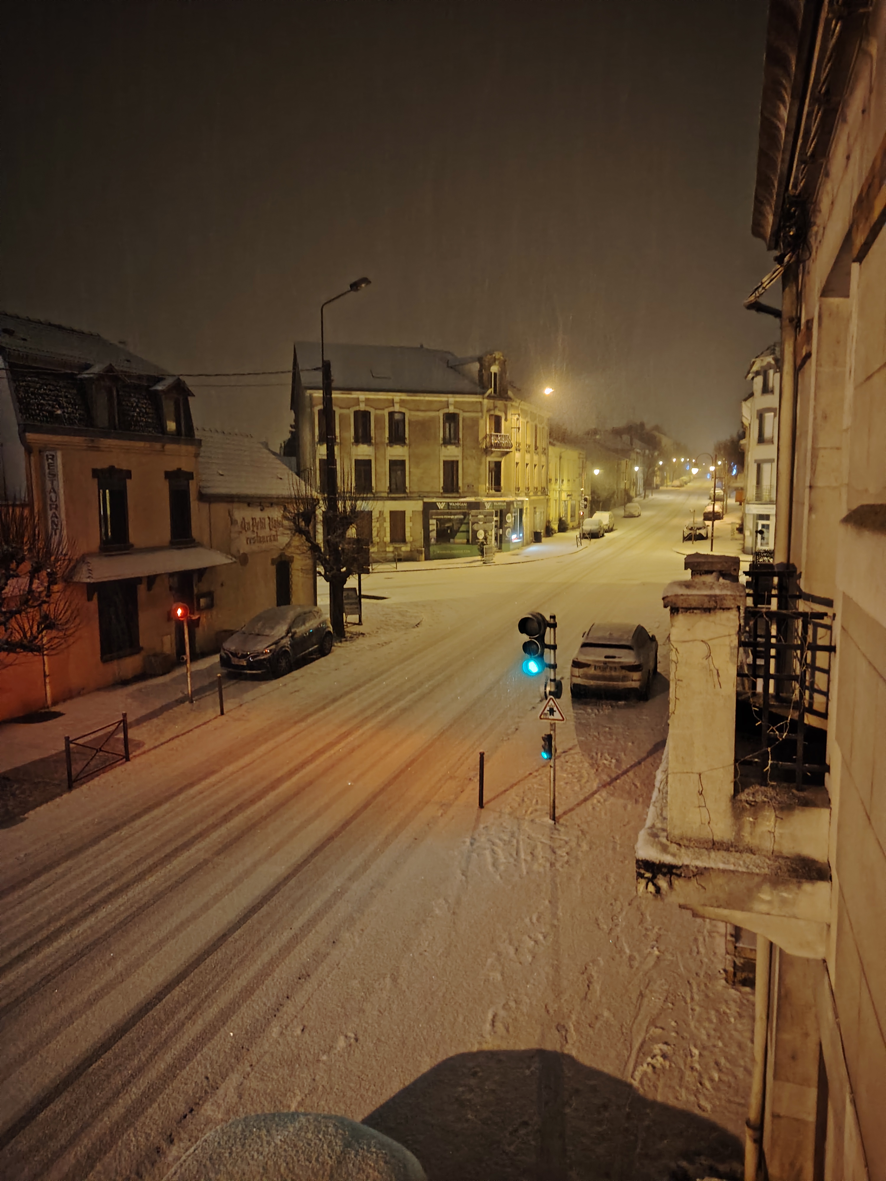 Image illustrant des conditions de Neige_faible_flocons