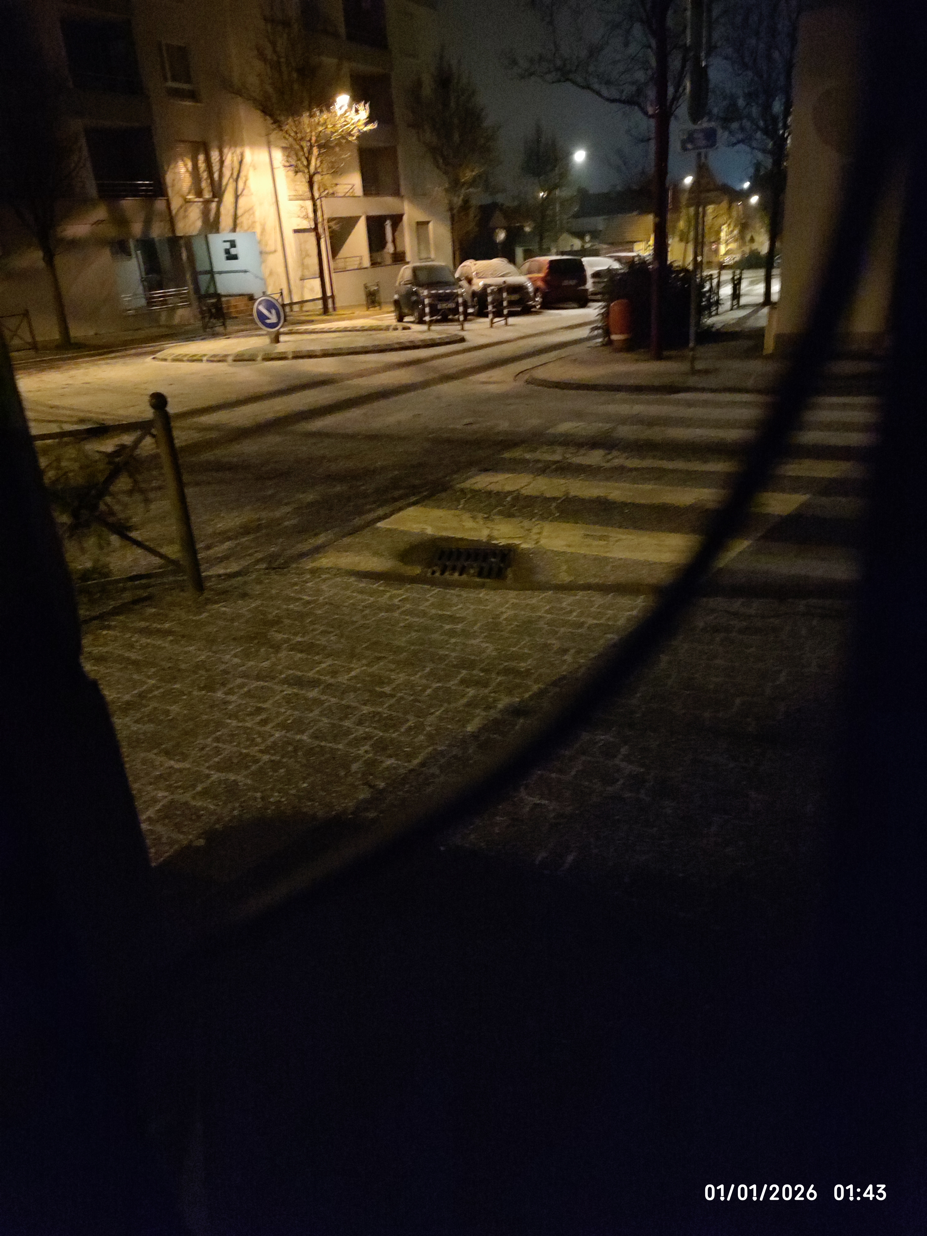 Image illustrant des conditions de Neige_faible_flocons