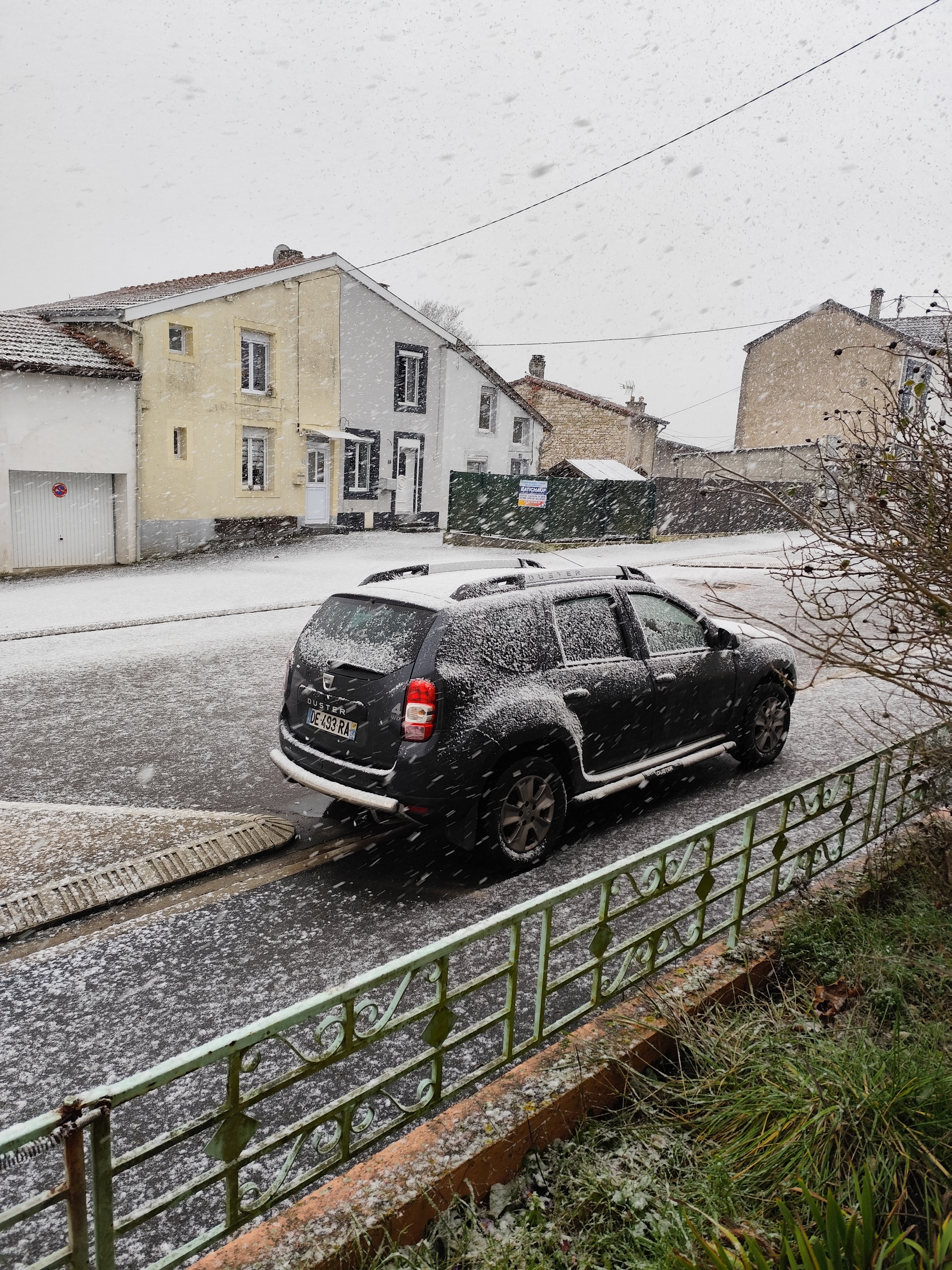 Image illustrant des conditions de Neige_modere_forte