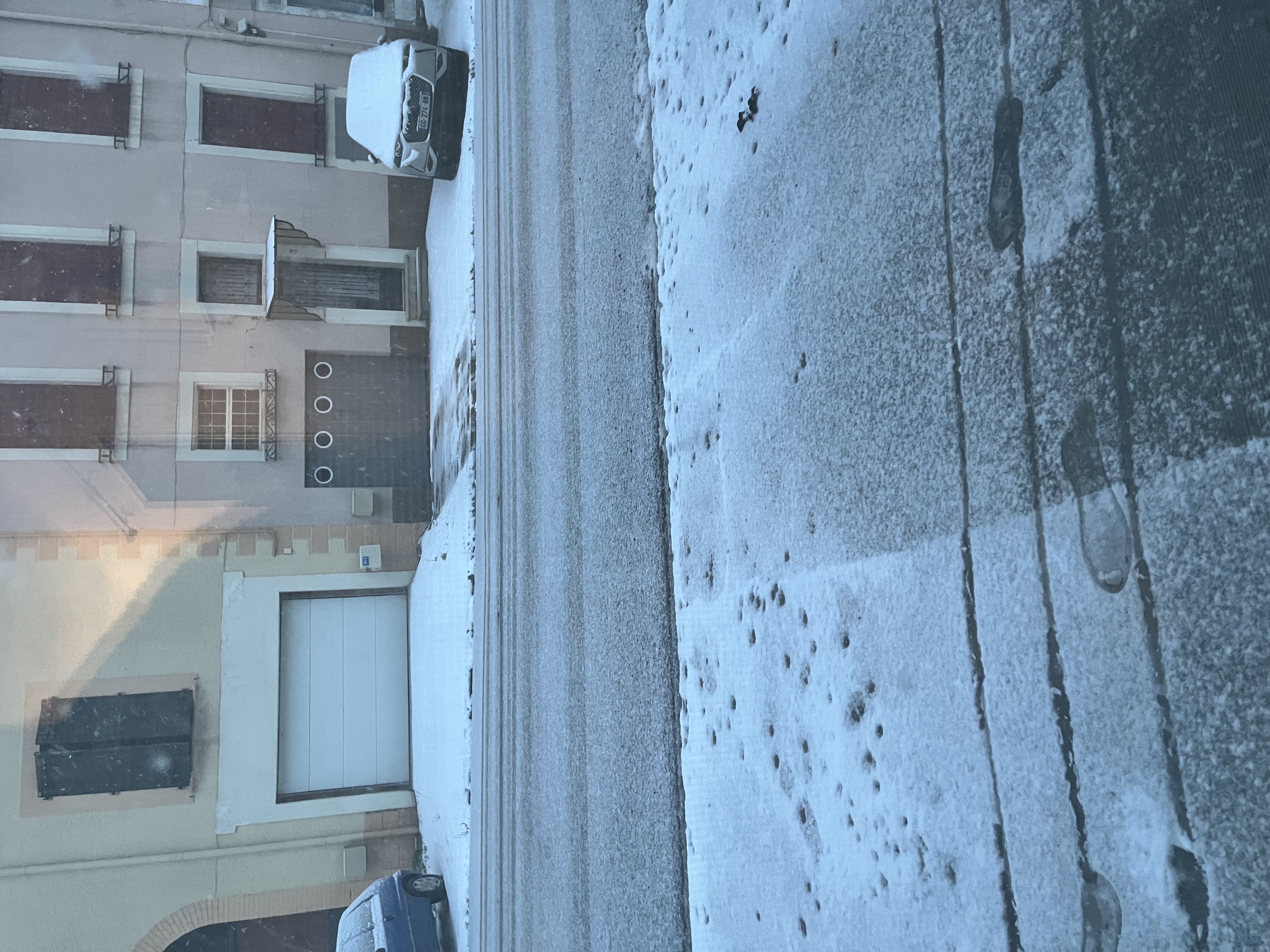 Image illustrant des conditions de Neige_faible_flocons