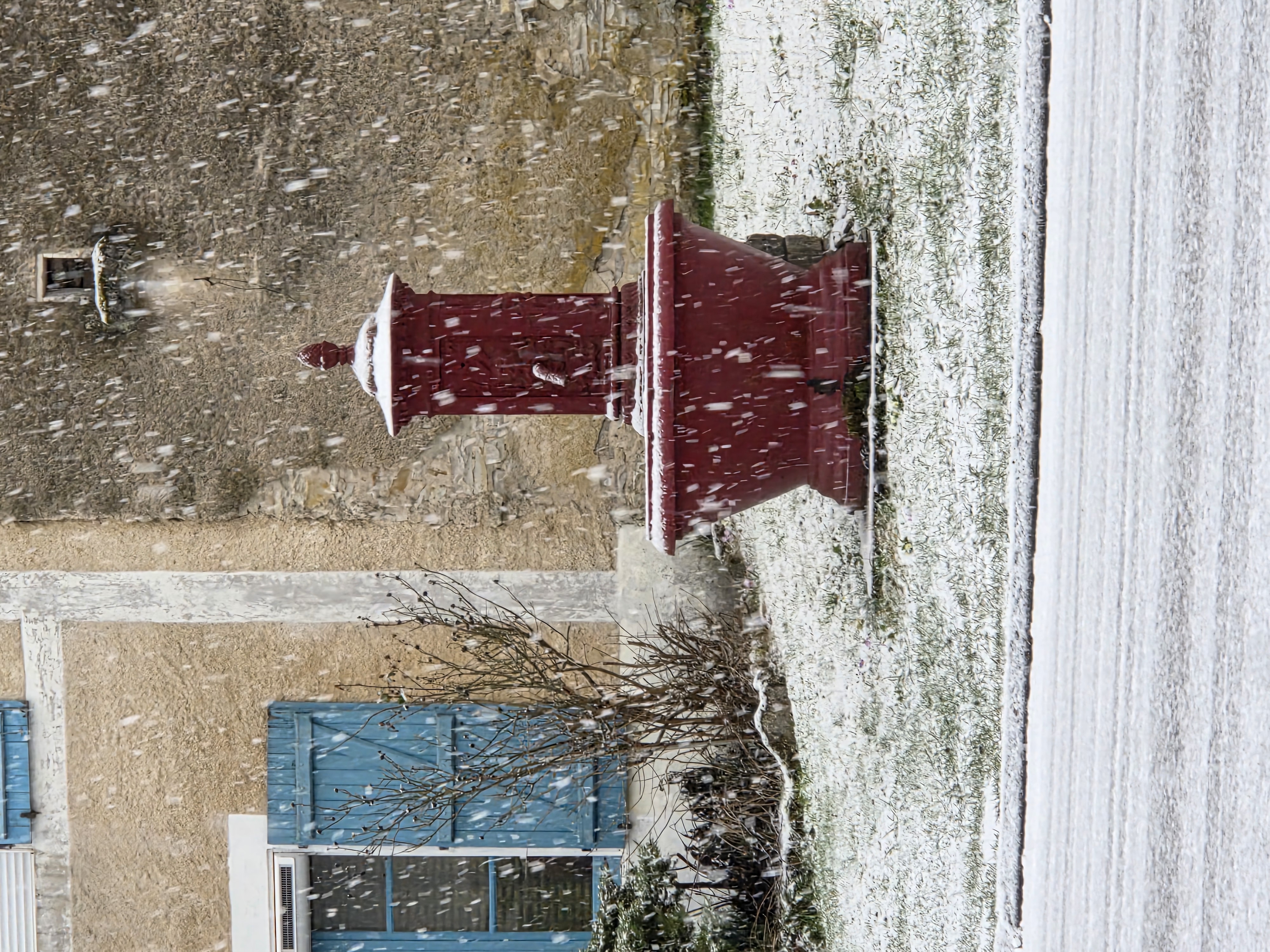 Image illustrant des conditions de Neige_modere_forte